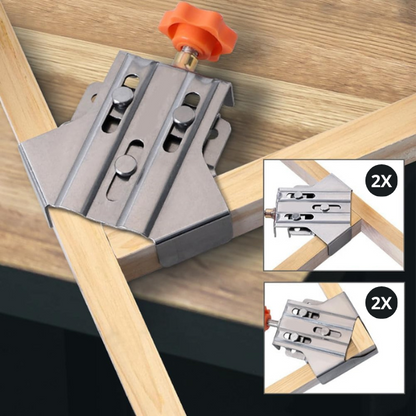 Positioning Angle Clamps open and close